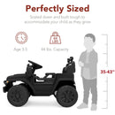 Carro Eléctrico Infantil con Luces para Niños de 3 a 5 Años para Montar y Manejar Magic Cars 6