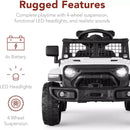 Coche Eléctrico Para Niños De 3 a 5 Años Con Luces Para Montar y Conducir Magic Cars 23