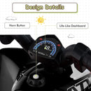 Coche eléctrico para niños con luces para montar y conducir Magic Cars 4