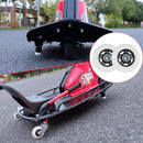 Replacement 76mm x 30mm Caster Wheel for Razor Crazy Cart Magic Cars 3