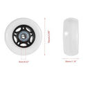 Replacement 76mm x 30mm Caster Wheel for Razor Crazy Cart Magic Cars 6
