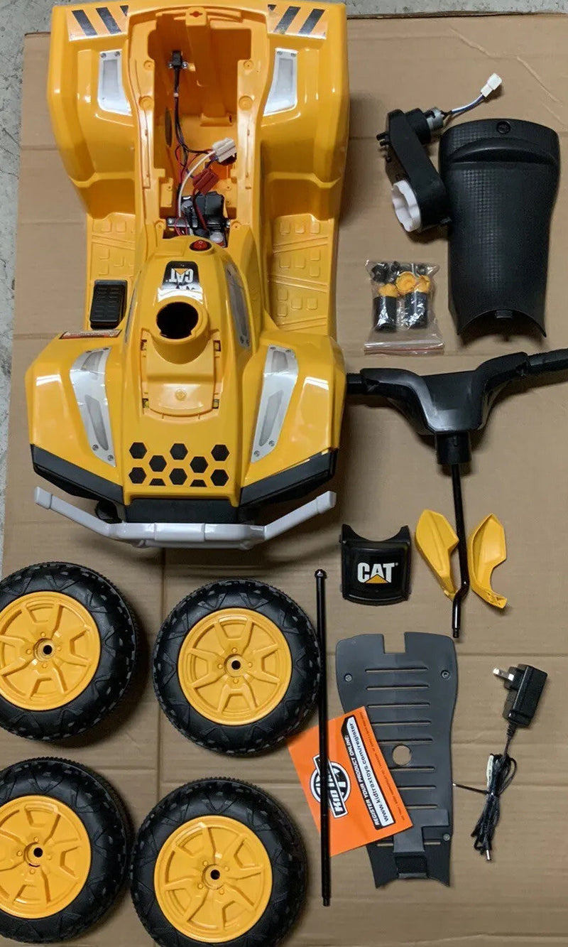 6V CAT Quad ATV Powered Ride-On Vehicle for Toddlers 18-30 Months Magic Cars Variant 0