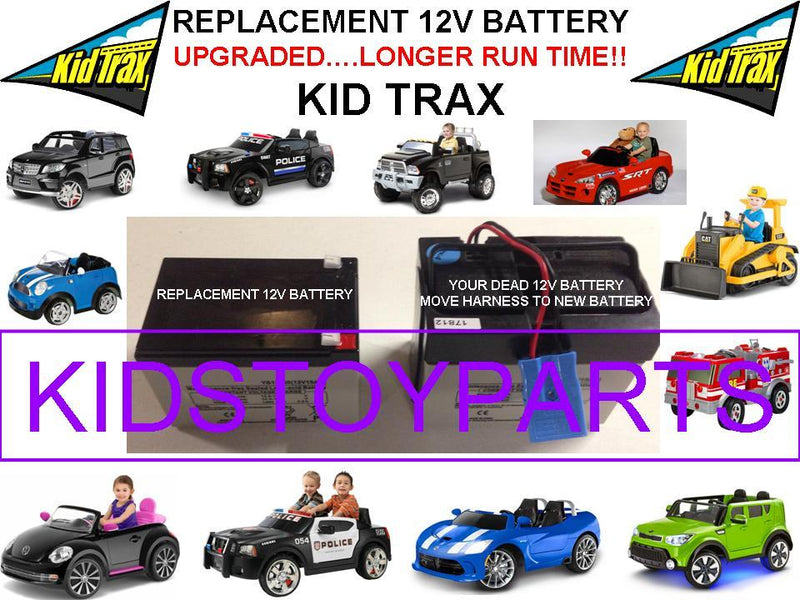 12 Volt Long-Lasting Replacement Rechargeable Battery for Kids' Bulldozer Trax Toy Magic Cars Variant 0