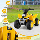 Licensed Kids Ride-On ATV with Horn, Sound, LED Headlight, and Foot Pedal Magic Cars 7