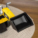 Licensed Kids Ride-On Excavator with Manual Shovel in Yellow Magic Cars 7