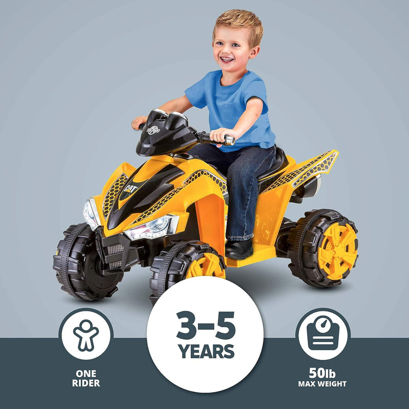 Toddler Ride-On ATV Toy with 6-Volt Battery for Ages 3-5, Supports Maximum Rider Weight Magic Cars 1