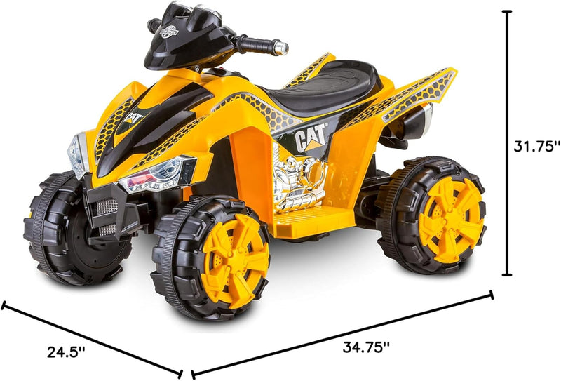 Toddler Ride-On ATV Toy with 6-Volt Battery for Ages 3-5, Supports Maximum Rider Weight Magic Cars 7