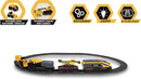 CATERPILLAR 82949 CAT Little Machines Power Tracks 8 ft Train Set Magic Cars 10