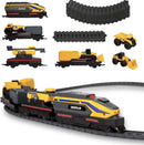 CATERPILLAR 82949 CAT Little Machines Power Tracks 8 ft Train Set Magic Cars 12
