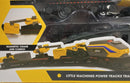 CATERPILLAR 82949 CAT Little Machines Power Tracks 8 ft Train Set Magic Cars 8
