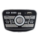 Central Panel with Music Playback, Power Display, and Accessories Magic Cars Variant 0