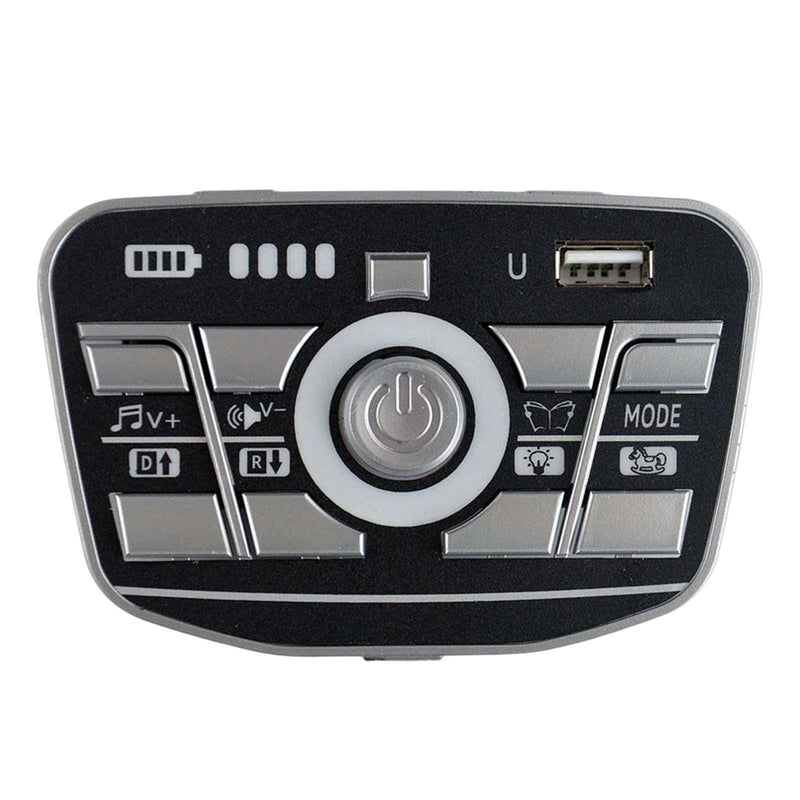 Central Panel with Music Playback, Power Display, and Accessories Magic Cars Variant 0