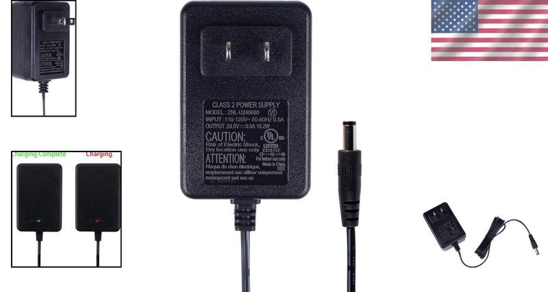 Certified 24V Charger for Children's Ride-On Toys with Safety Features Magic Cars 1