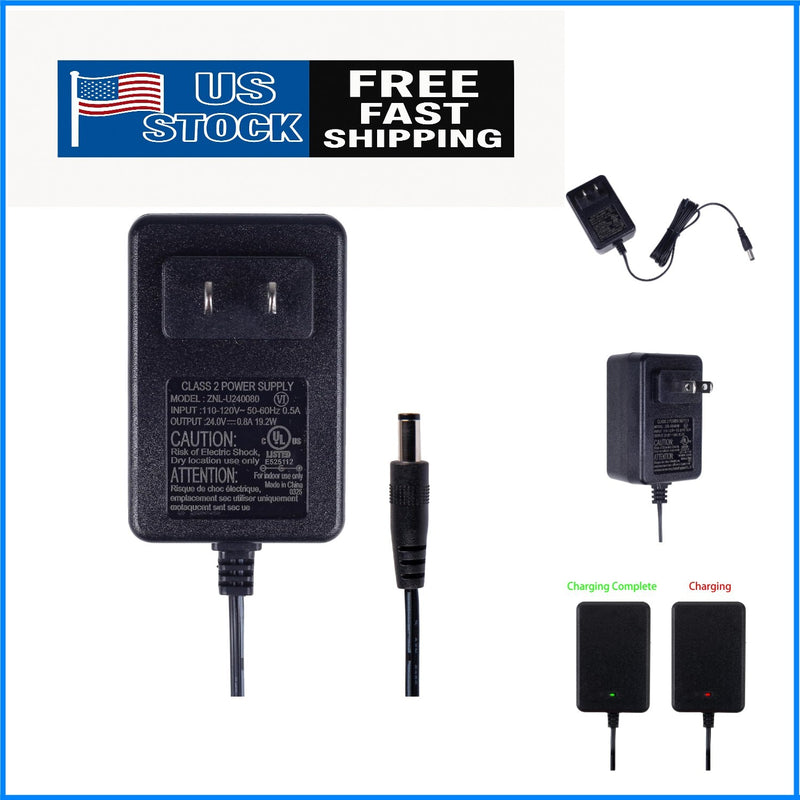 Certified 24V Charger for Children's Ride-On Toys with Safety Features Magic Cars Variant 0