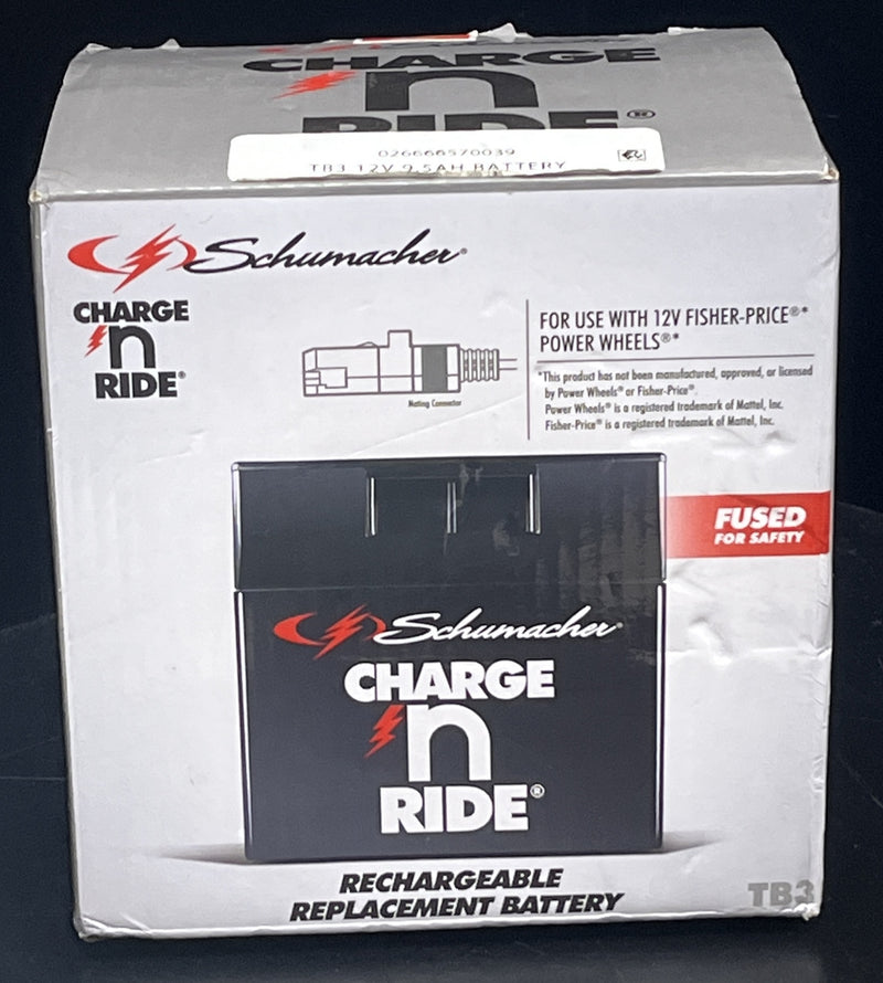 12V Rechargeable Replacement Battery for Ride-On Toys TB3 Magic Cars 0