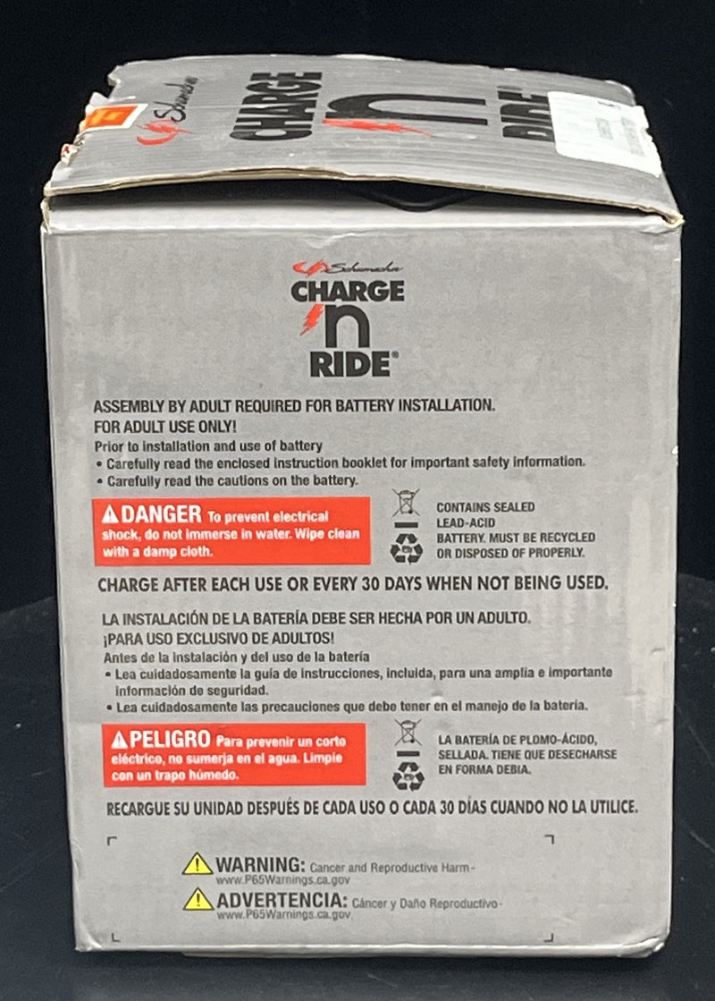 12V Rechargeable Replacement Battery for Ride-On Toys TB3 Magic Cars 3