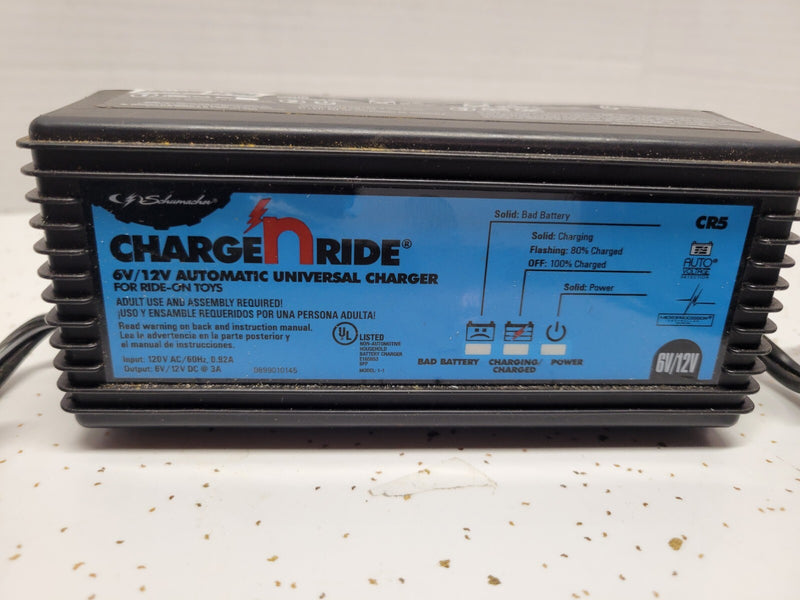 6V 12V Automatic Universal Charger for Ride-On Toys Magic Cars 1
