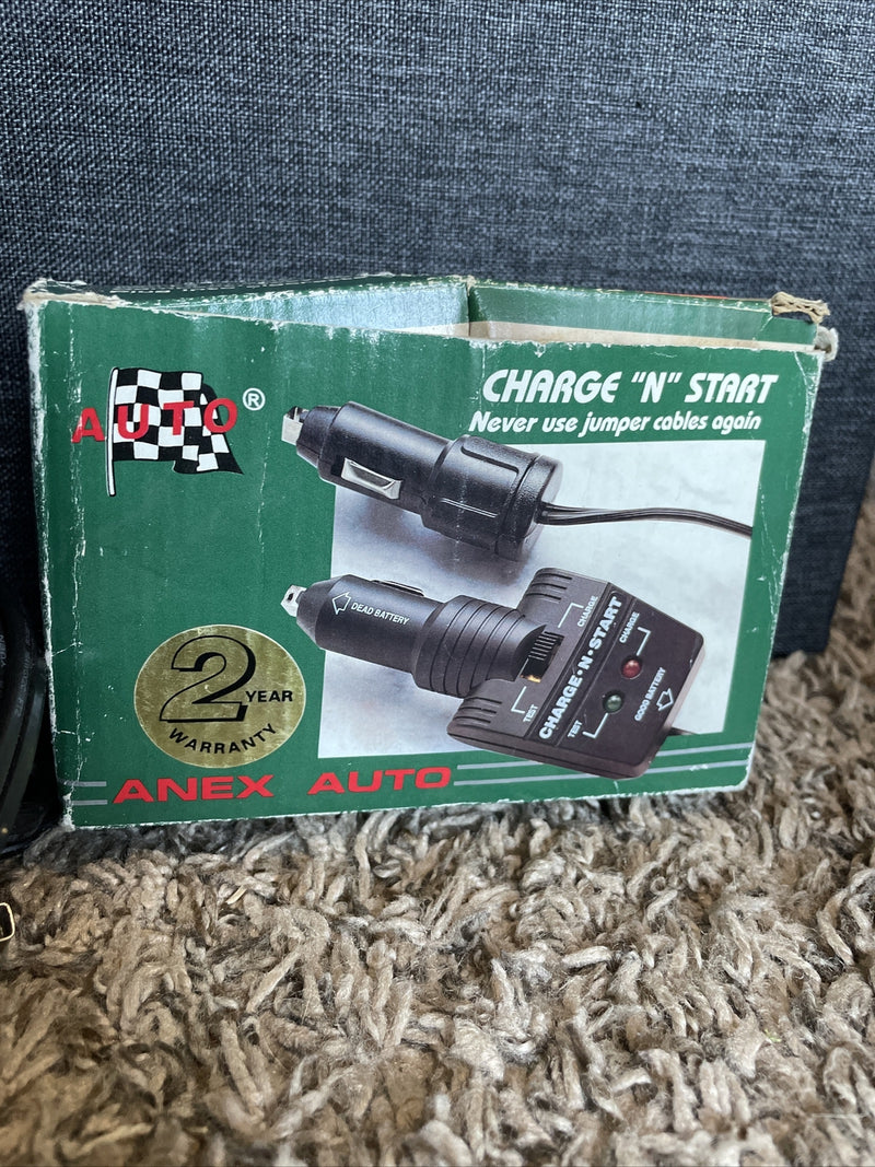 Compact 12 Volt DC Receptacle Battery Charger Charge-N-Start Magic Cars 1