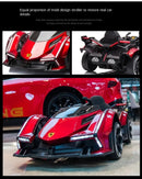 12V Rechargeable Four-Wheel Drive Electric Ride-On Car for Boys and Girls Magic Cars 1