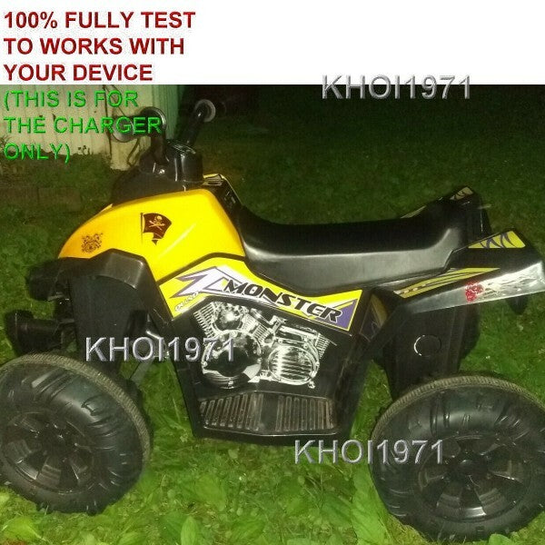 12V AC Charger Adapter for Kid Motorz Quad Monster Ride-On Toy Magic Cars 1