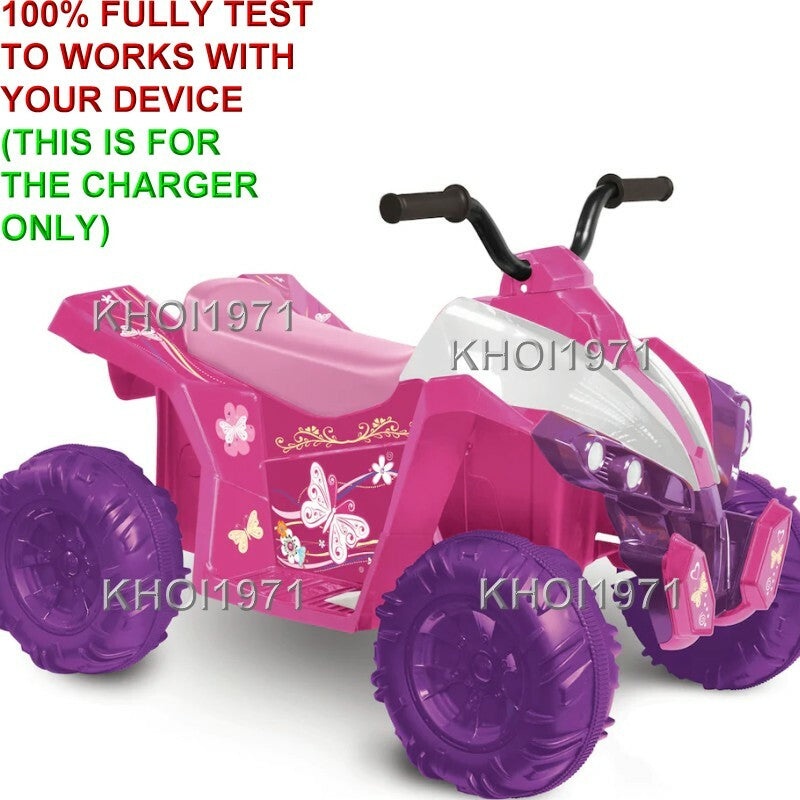 12V AC Charger Adapter for Kid Motorz Quad Monster Ride-On Vehicle Magic Cars 1