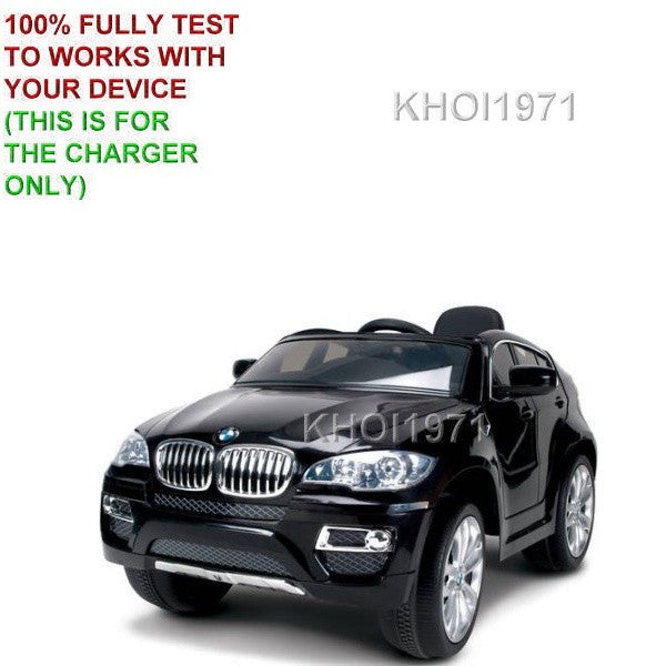 6V AC Charger Adapter for BMW X6 Ride-On Battery Powered Toy Magic Cars 2