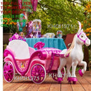 Disney Princess Royal Horse Carriage Ride-On with Charger and AC Adapter Magic Cars 1