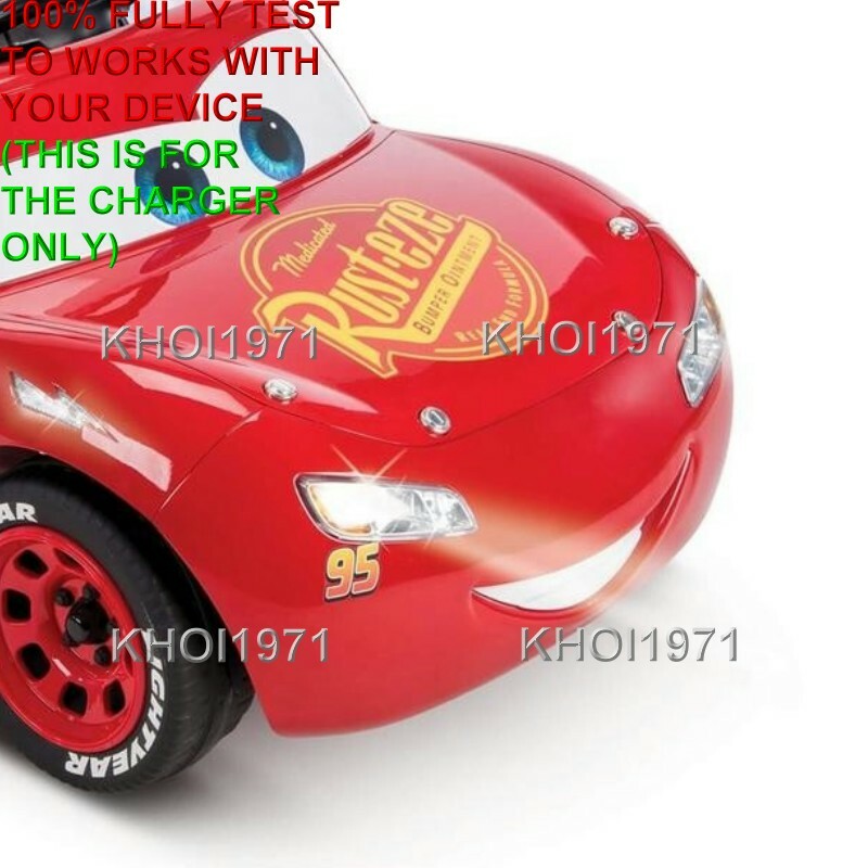 AC Charger Adapter for Huffy Disney Pixar Cars 3 Lightning McQueen Ride-On Vehicle Magic Cars 3