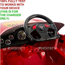 AC Charger Adapter for Huffy Disney Pixar Cars 3 Lightning McQueen Ride-On Vehicle Magic Cars 4