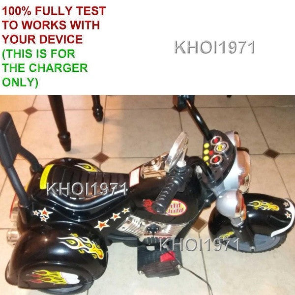 AC Adapter Charger for Little Rider Harley Style Wild Child Ride-On Bike 8.4V 80-1616 Magic Cars 2