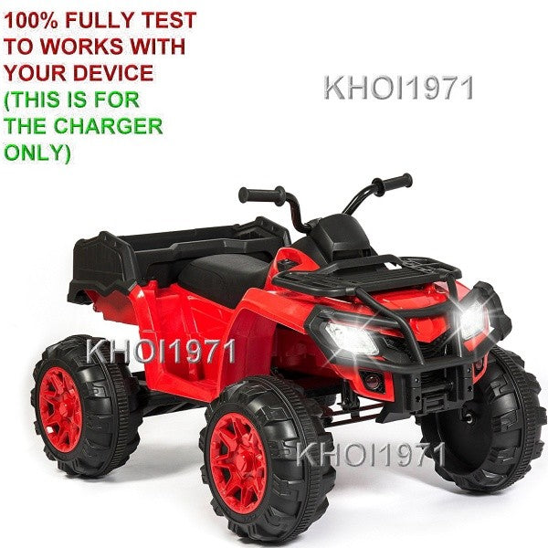 AC Charger Adapter for ATV Quad 4-Wheel Suspension Ride-On Toy Model SKY3725 Magic Cars 1