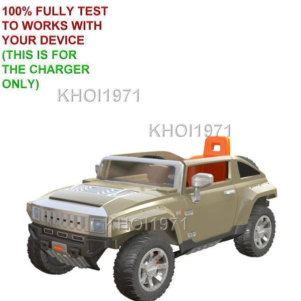 8FT AC Charger Adapter for Kid Motorz Hummer HX Ride-On Vehicle Magic Cars 2