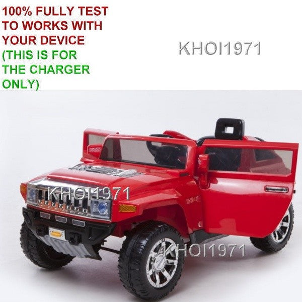 AC Charger Adapter for Kid Motorz Hummer HX Ride-On Vehicle 8FT Cord Magic Cars 4