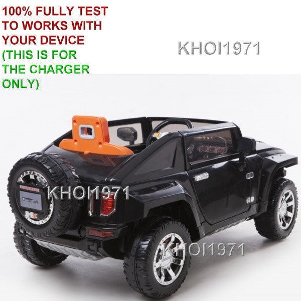 AC Charger Adapter for Kid Motorz Hummer HX Ride-On Vehicle 8FT Cord Magic Cars 6