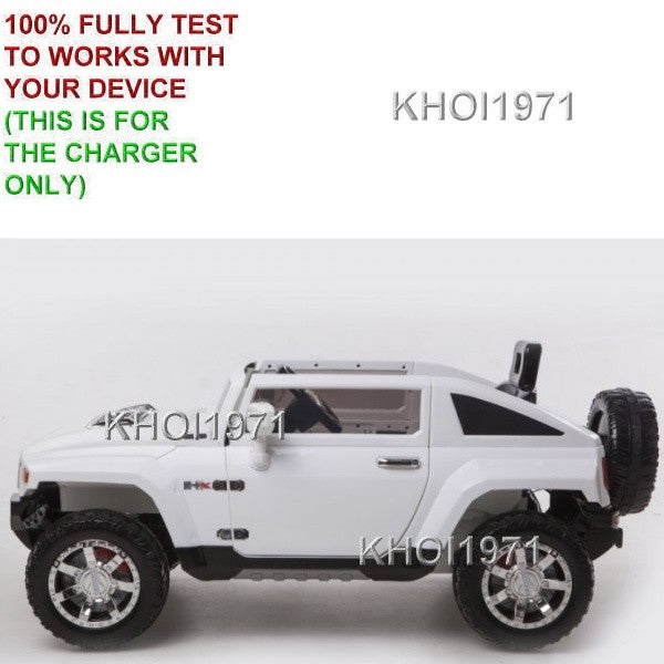 AC Adapter Charger for Kid Motorz Hummer HX Ride-On Models 0226 and 0227 Magic Cars 7