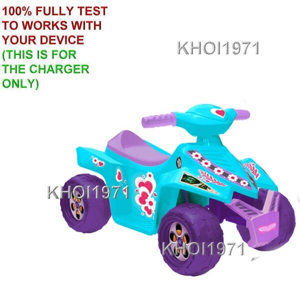 AC Charger Adapter for 1518 Kids Motorz Superb Quad Ride-On Toy Magic Cars 3