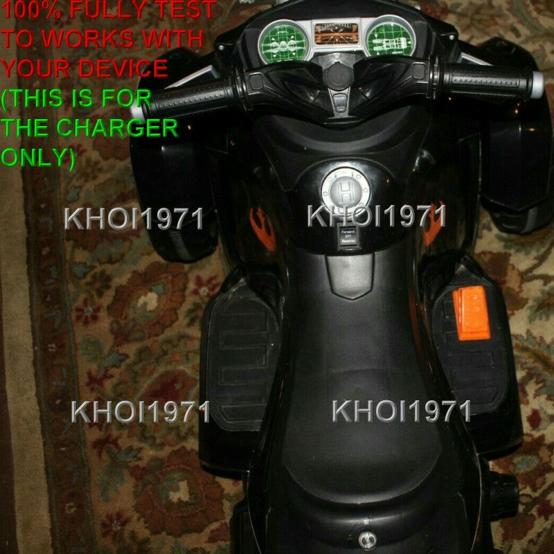 6V AC Charger Adapter for Huffy Star Wars X-Wing Fighter Motorcycle Battery 17086 Magic Cars 2