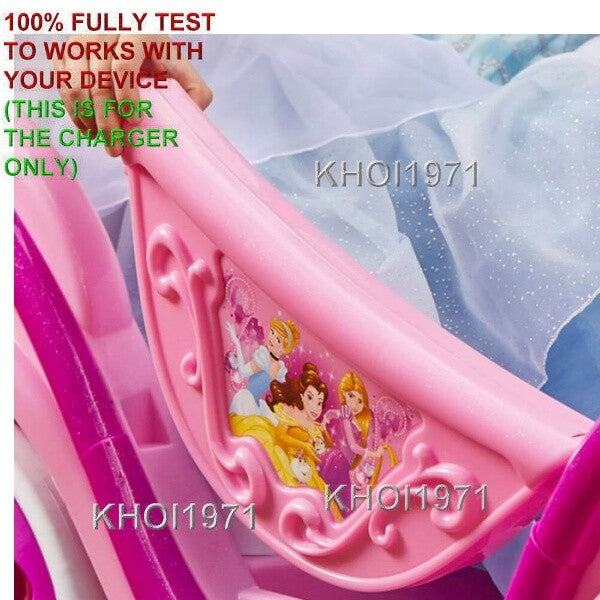 AC Adapter Charger for Disney Princess Royal Horse Carriage Ride-On Toy Model 17318 Magic Cars 2