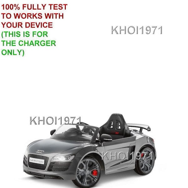 AC Adapter Charger for 6V Kid Trax Audi R8 Avigo Ride-On Battery 5F62630 Magic Cars 1