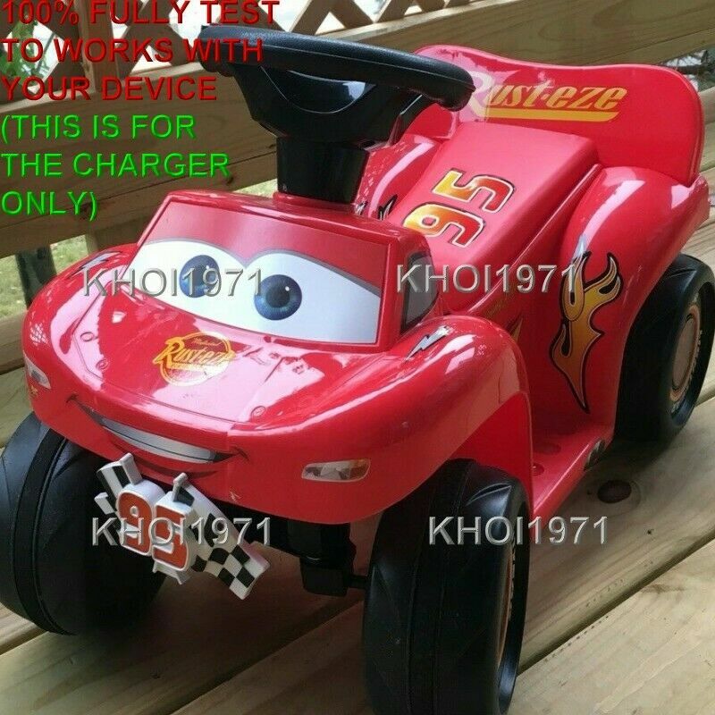 AC Adapter Charger for KidTrax Pacific Cycle Disney Pixar Cars Tow Mater Ride-On Toy Magic Cars 5