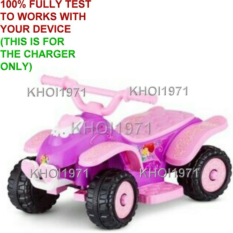 AC Adapter Charger for KidTrax Pacific Cycle Disney Pixar Cars Tow Mater Ride-On Toy Magic Cars 9