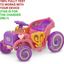 AC Charger Adapter for KidTrax KT1501WM Disney Princess Enchanted Carriage Ride Magic Cars 2