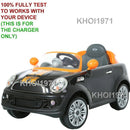 AC Adapter Charger for Mini Cooper S Ride-On Vehicle Models W456AC-R, W456AC-Y, W446AC Magic Cars 2