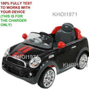 AC Adapter Charger for Mini Cooper S Ride-On Vehicle Models W456AC-R, W456AC-Y, W446AC Magic Cars 3