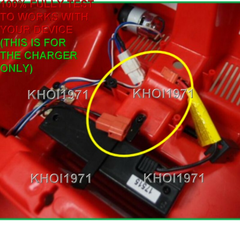 AC Charger Adapter for Volkswagen T1 VW Type 2 Bus Ride-On by Rollplay W487AC ROB Magic Cars 6