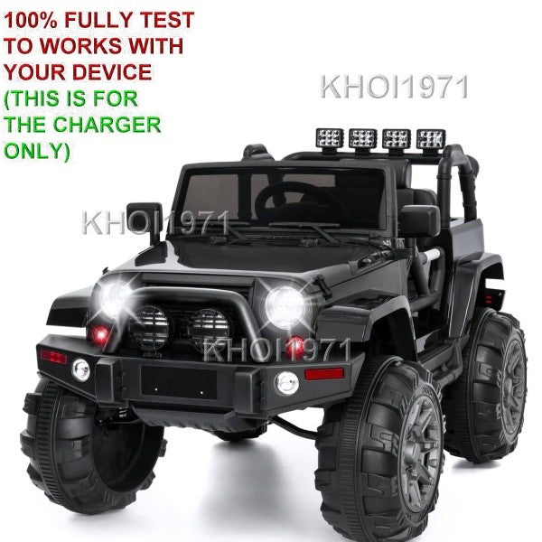 AC Adapter Charger for SKY2856 SKY2857 Truck Ride-On Toy - Black Magic Cars 2