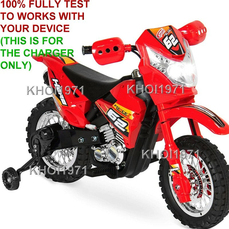 AC Charger Adapter for SKY3486 Motorcycle TR Wheel Ride-On Toy Magic Cars 1