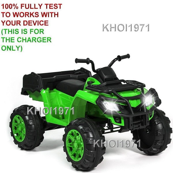 AC Charger Adapter for SKY3724 ATV Quad 4-Wheel Suspension Ride-On Magic Cars 1