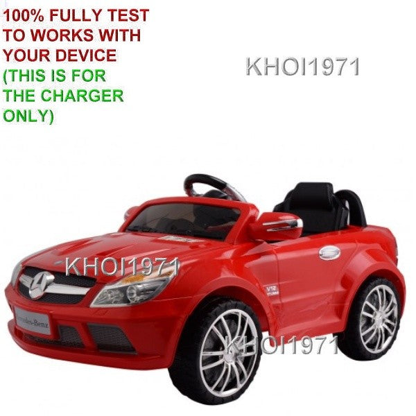 AC Charger Adapter for TY557897BK Mercedes-Benz SL65 Electric Kids Ride-On Car Magic Cars 3