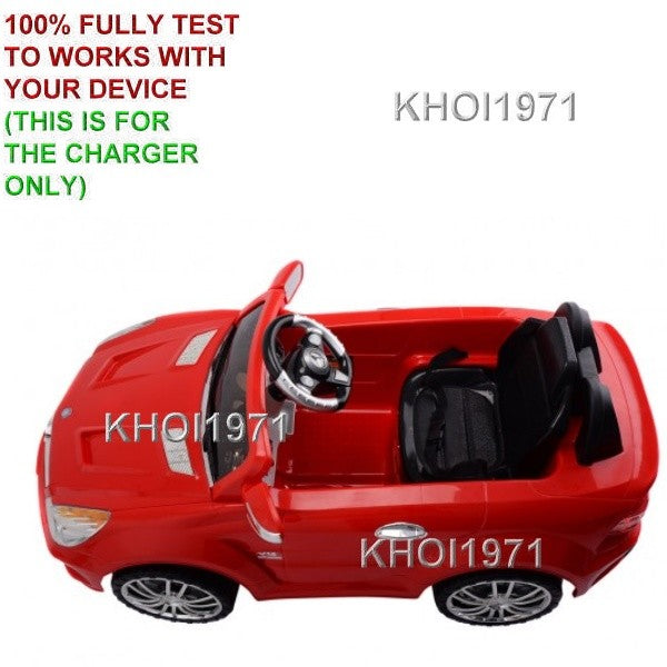 AC Charger Adapter for TY557897BK Mercedes-Benz SL65 Electric Kids Ride-On Car Magic Cars 4